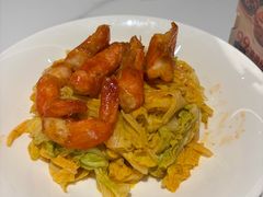 大虾烧白菜-双合园·海鲜水饺青岛菜(万佳广场店)