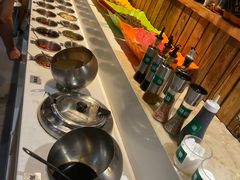 自助调料区-草原塞蛮羊火锅城(港湾店)