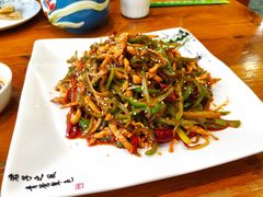 麻辣鸡丝-强氏喜阿婆粥饼店(鼓楼东街店)