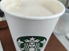 香草味拿铁-星巴克(天津滨海金元宝于家堡店)