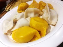 鲜鲅鱼金饺+藤椒牛肉-金谷园饺子·烧烤(人大总店)