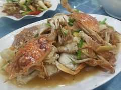 姜葱炒花蟹-明记海鲜大排档(巽寮湾店)