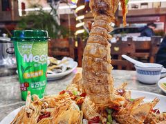 椒盐皮皮虾-四川小胡子海鲜(丁村万人海鲜广场店)