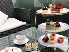 -深圳温德姆至尊酒店·大堂吧·户外花园