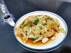 鸡汁花菜-随意茶庄·地道杭帮农家菜(梅家坞店)