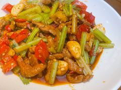 小炒黃牛肉-外婆烧.老杭帮菜(庆春店)