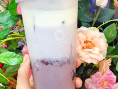 厚芋泥血糯米烧-LELECHA乐乐茶(上海五角场万达广场店)