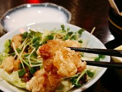 炸鸡块沙拉-松子料理(白家庄店)