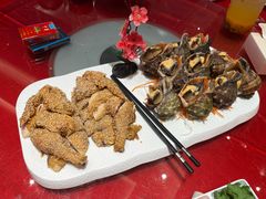 芝麻脆香鸡拼红螺-幸福楼中餐厅(安海店)