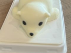 北极熊慕斯蛋糕-抱抱地球咖啡馆(国家海洋博物馆店)