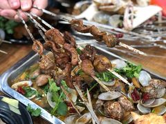 烤腰子-老虎滩大连海鲜烧烤(建邺云锦路总店)