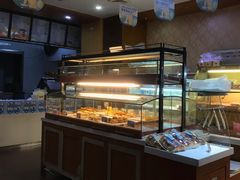 面包甜点陈列柜-一鸣真鲜奶吧(景城花园奶吧)