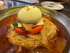 荞麦冷面-正苑26年海鲜烤肉•牛尾汤汤饭(东港店)