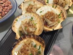 蒜蓉粉丝蒸扇贝-渔娘渔家丹东海鲜(东直门店)