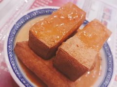 招牌蒜香炸豆腐-捷信牛奶甜品世家(学府店)