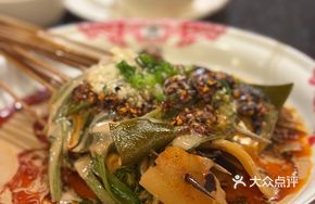 Sesame Sauce Hot Pot Vegetables