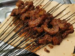 烤板筋-老白家怡贵园烤肉