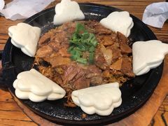 酸菜煎肉-路家小馆(富力又一城店)