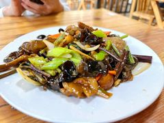 炒山菜-可心烤鱼