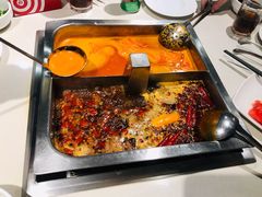 牛油麻辣锅底-海底捞火锅(劲松店)