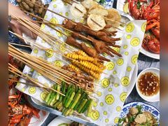 -笔墨纸虾之烧烤海鲜虾尾(好爱广场店)