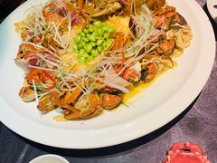 咸肉百叶蒸六月黄-蟹榭·本帮江浙菜·蟹宴(五角场合生汇商场店)