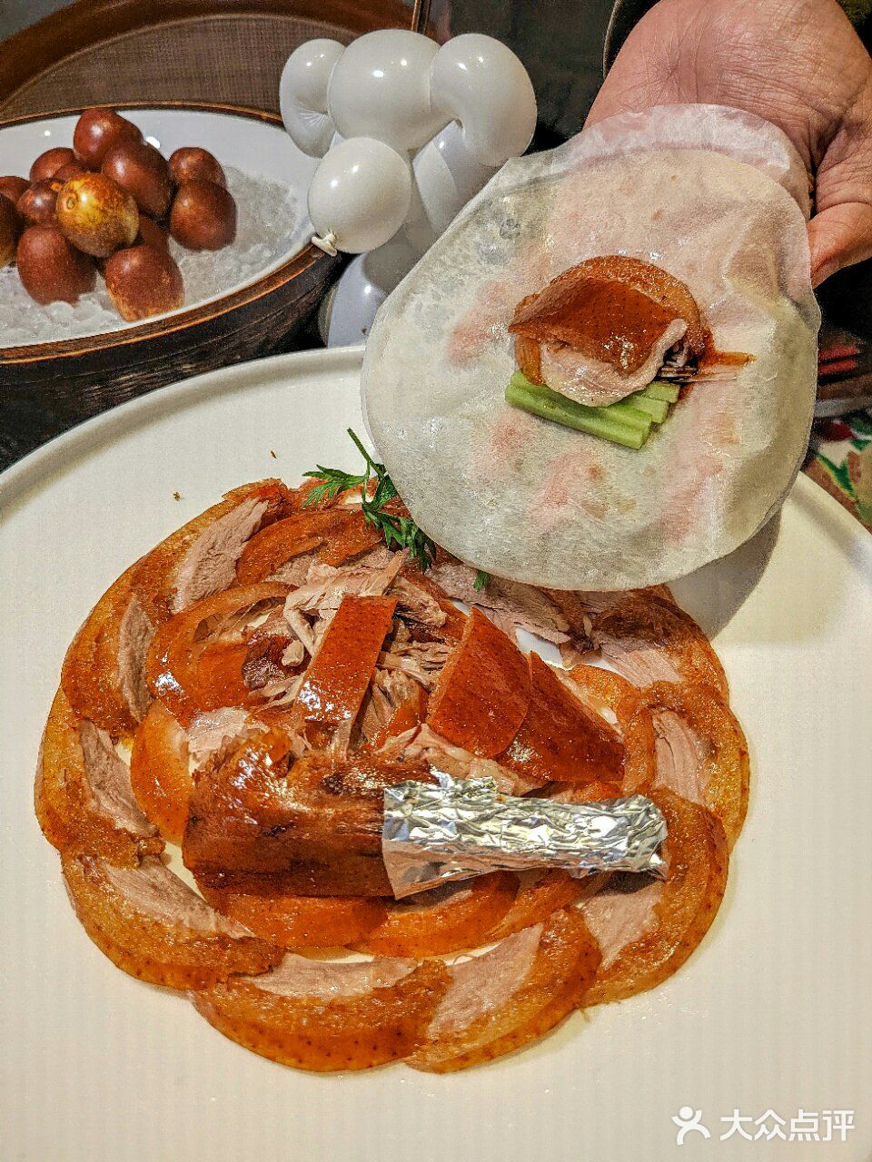 在武汉，过生日，吃烤鸭！