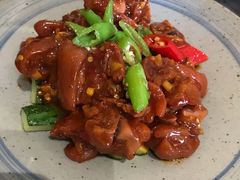 辣炒秘制滷猪蹄-静一餐厅·湖北菜(前门店)