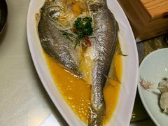 清蒸大黄鱼-老边饺子馆(金源店)