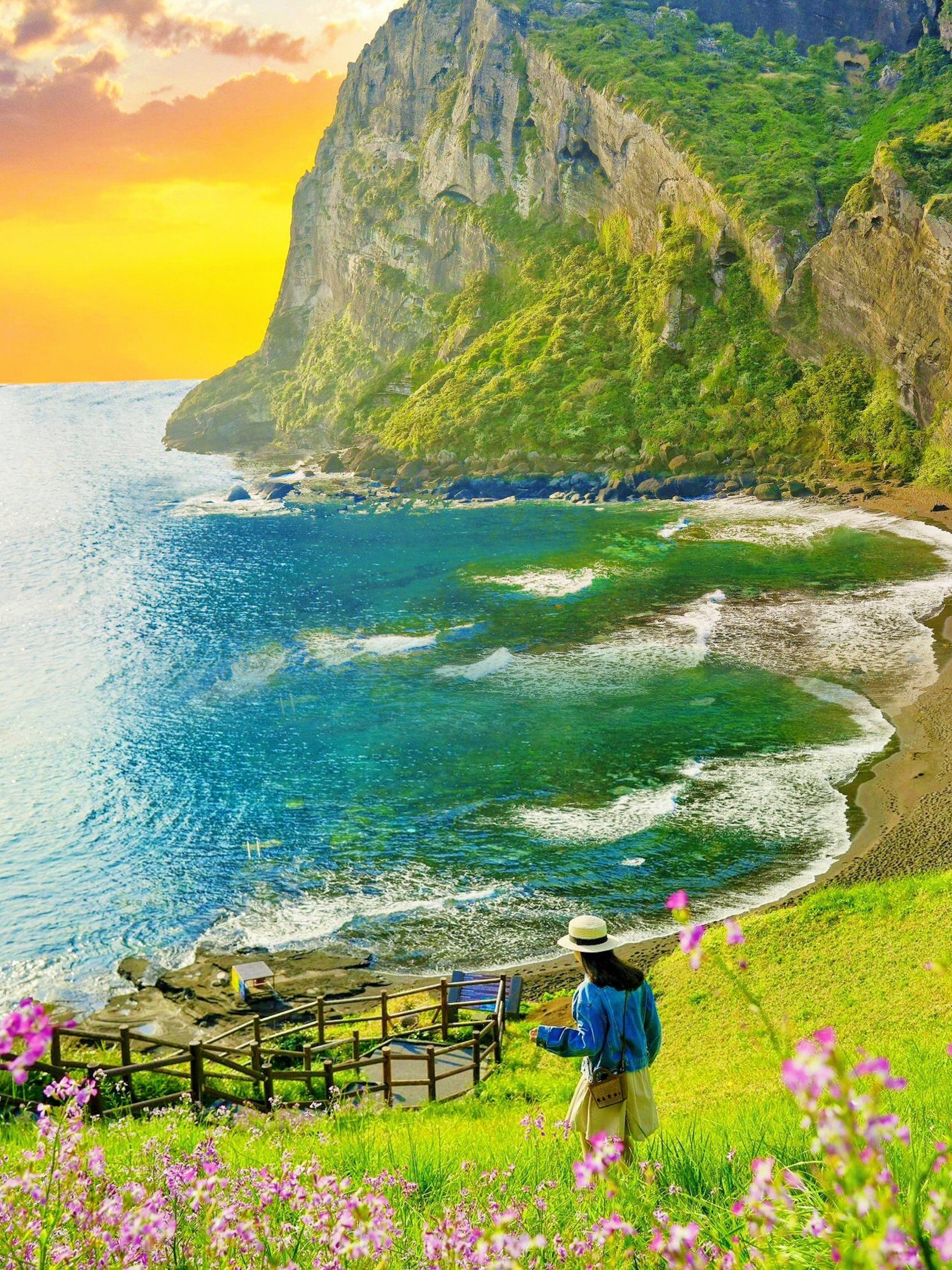 牛岛🏝️:一座不加滤镜也美得让人心动的岛屿