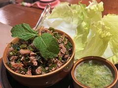 酸辣肉碎生菜包(牛/猪)-CHINCHIN 青青·泰国料理(万象食家店)