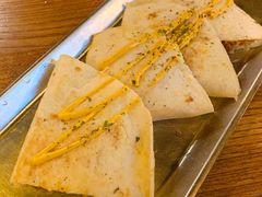 烤肉泡菜馅饼-包装马车·韩国料理·포장마차