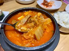猪肉泡菜汤-山海珍味韩国料理(奥城店)