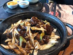 葱爆牛舌-蟹榭·本帮江浙菜·蟹宴(五角场合生汇商场店)