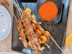 -宝记烧烤·碳锅羊肉·羊蝎子火锅·夜食社(文体路创始店)