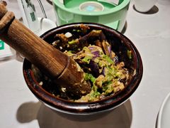 皮蛋青椒擂茄子-费大厨辣椒炒肉(黄兴中心广场店)