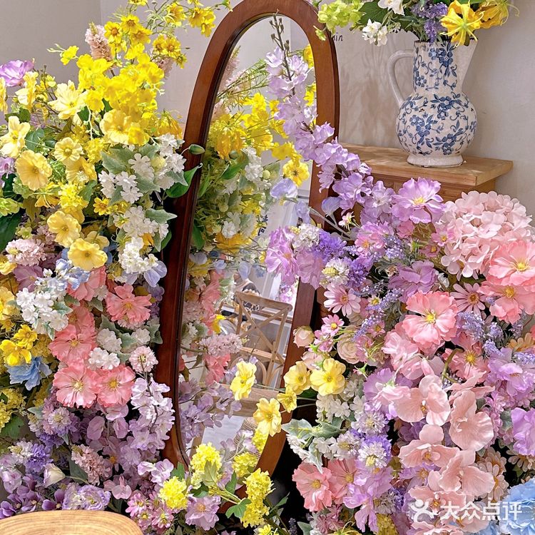 被花花包围的浪漫下午茶 佛山的莫奈花园💐