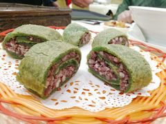 绿茶红豆薄撑-顺德人家食府(黄金广场店)