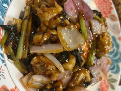 紫苏酱爆墨鱼嘴-盏簋品味馆(沙溪店)
