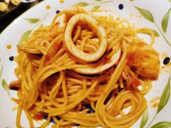 海鲜番茄意面-萨莉亚意式餐厅(杭州西溪龙湖天街店)