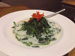 鲫鱼汤浸菠菜-陆壹捌餐厅(五大道店)