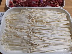 烤金针菇-金三顺韩式炭火烤肉店(中华路店)