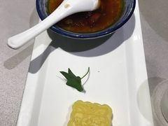 红糖冰爽百合粉配绿豆糕-品粹徽园·家常安徽菜