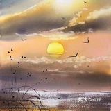 这么有仙气的水彩画，极美意境~