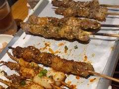 烤羔羊肉串-木屋烧烤(南新店)