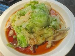 白灼生菜-新白鹿餐厅(金鹰新街口店)