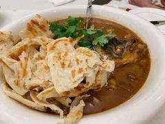 千岛湖鱼头配鸭油酥饼-便宜坊烤鸭店(科创店)