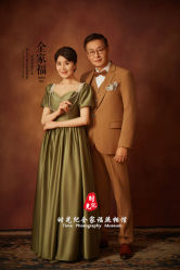 -时光纪亲子全家福照相馆(静安店母女写真父母纪念照)