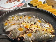 红胡椒煎焗大黄鱼-在前门·烤鸭北京菜(五月花广场店)
