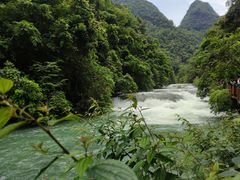 -小七孔景区-六十八级跌水瀑布